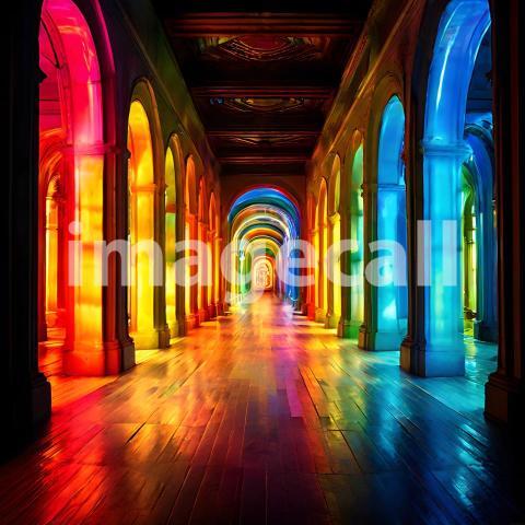 Abstract and surreal colorful and vivid (1935)