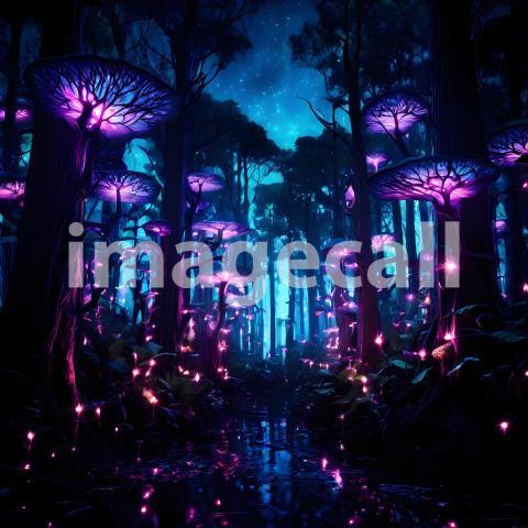 Abstract and surreal colorful and vivid (1957)