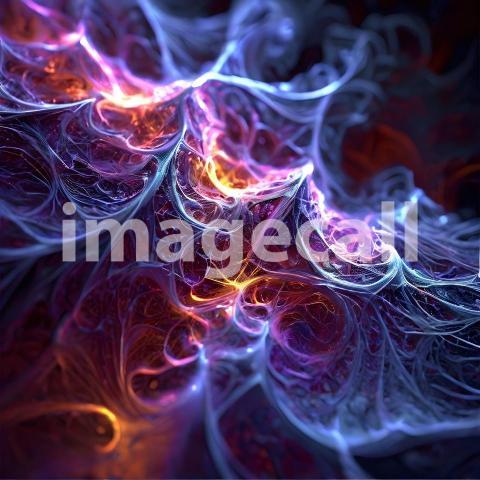 Abstract and surreal colorful and vivid (1960)