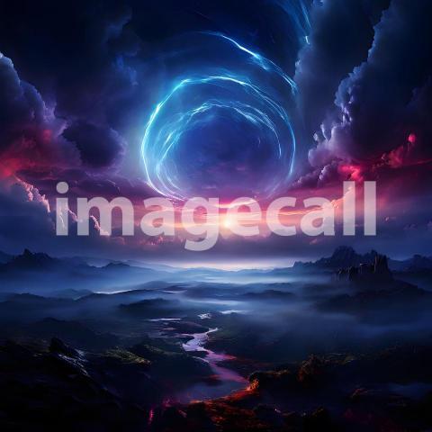 Abstract and surreal colorful and vivid (1963)