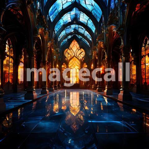 Abstract and surreal colorful and vivid (1966)