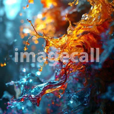 Abstract and surreal colorful and vivid (1970)