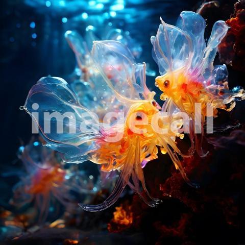 Abstract and surreal colorful and vivid (1980)