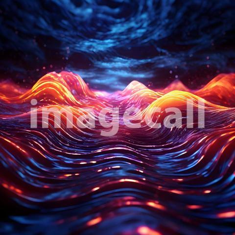 Abstract and surreal colorful and vivid (1982)