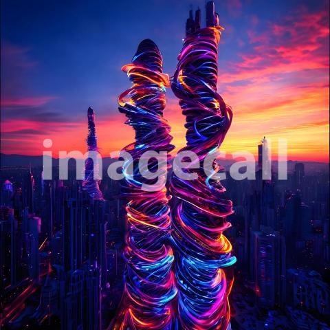 Abstract and surreal colorful and vivid (1979)