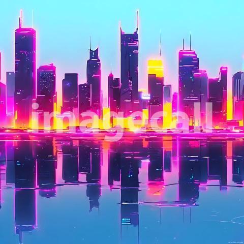 Abstract and surreal colorful and vivid (1990)