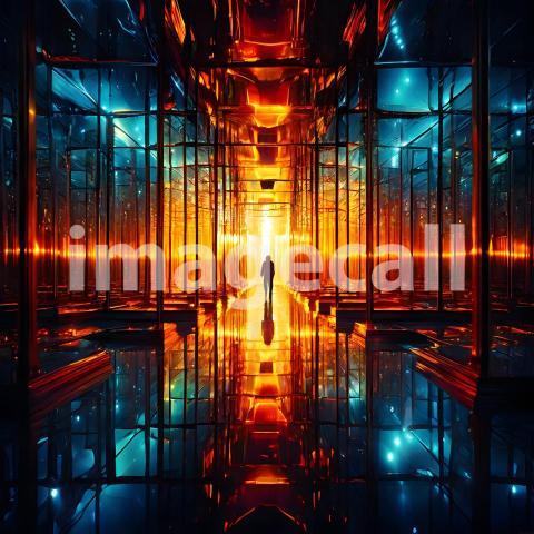 Abstract and surreal colorful and vivid (2035)