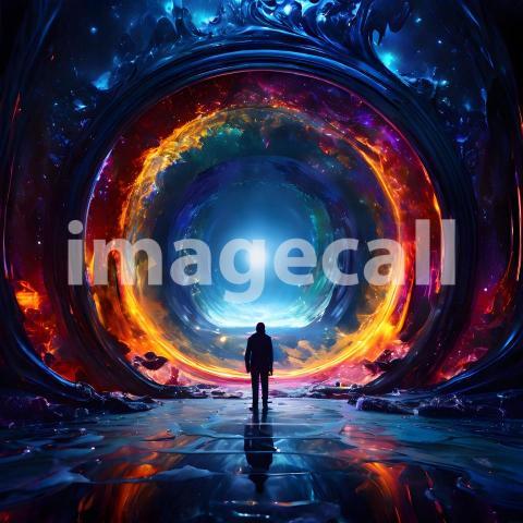 Abstract and surreal colorful and vivid (2039)