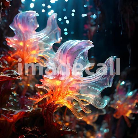 Abstract and surreal colorful and vivid (2043)