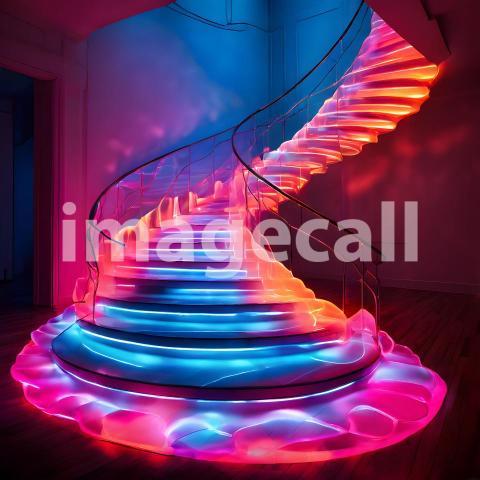 Abstract and surreal colorful and vivid (2045)