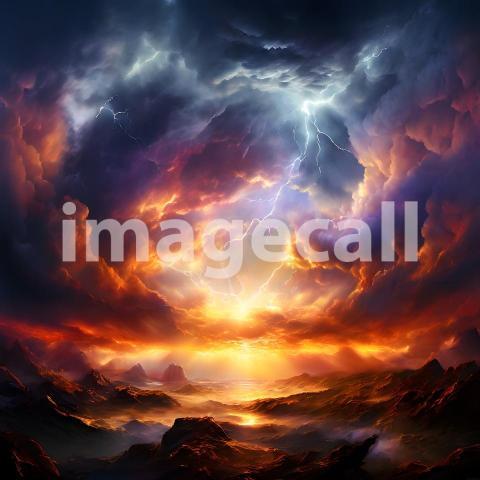 Abstract and surreal colorful and vivid (2050)