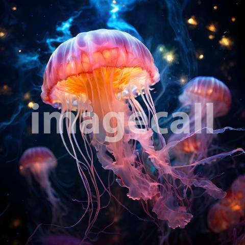 Abstract and surreal colorful and vivid (2058)