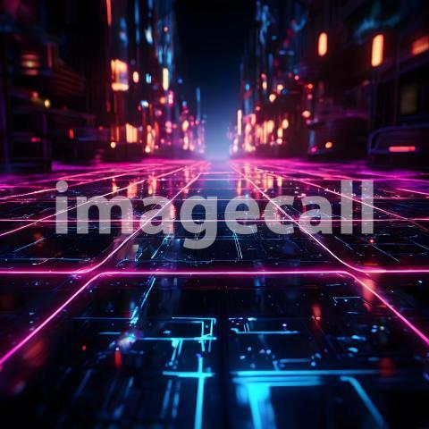 Abstract and surreal colorful and vivid (2069)