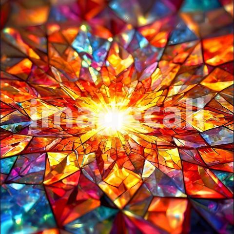 Abstract and surreal colorful and vivid (2087)