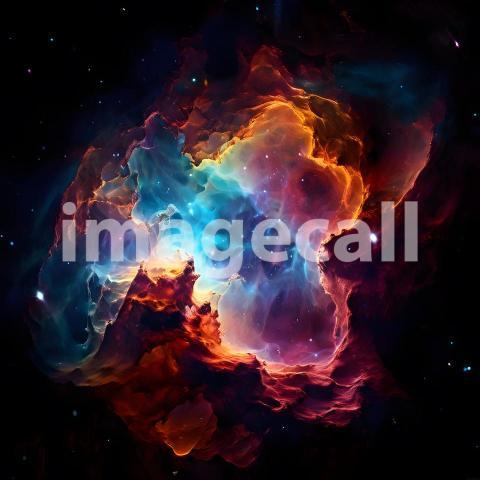 Abstract and surreal colorful and vivid (2088)