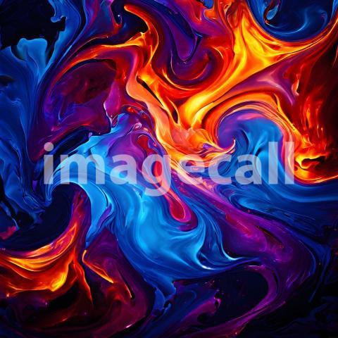 Abstract and surreal colorful and vivid (2091)