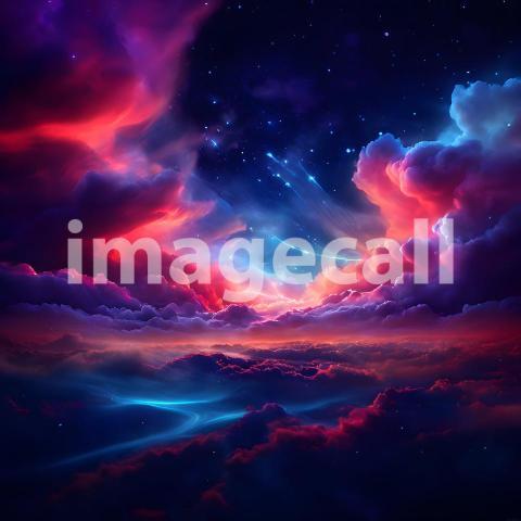 Abstract and surreal colorful and vivid (2121)