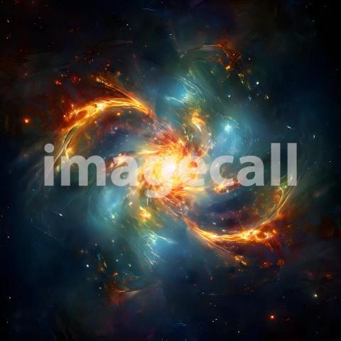 Abstract and surreal colorful and vivid (2100)