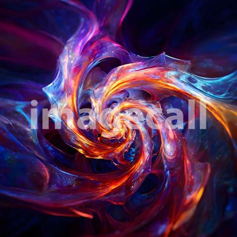 Abstract and surreal colorful and vivid (2123)