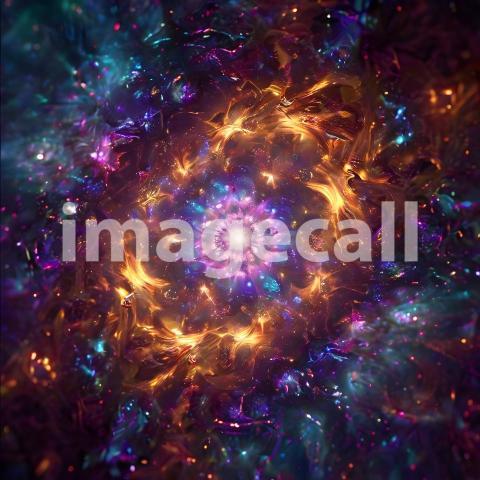 Abstract and surreal colorful and vivid (2096)