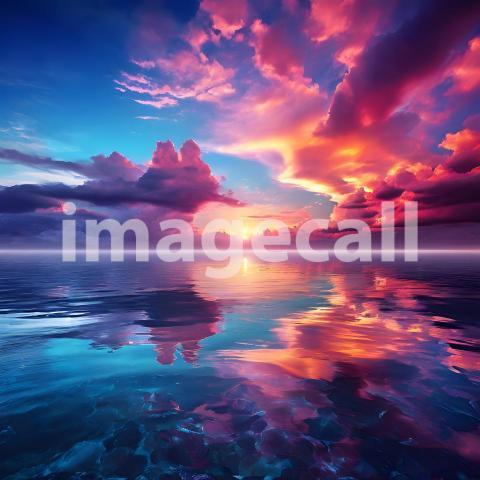 Abstract and surreal colorful and vivid (2103)