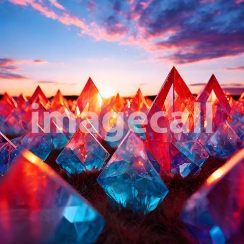 Abstract and surreal colorful and vivid (2098)