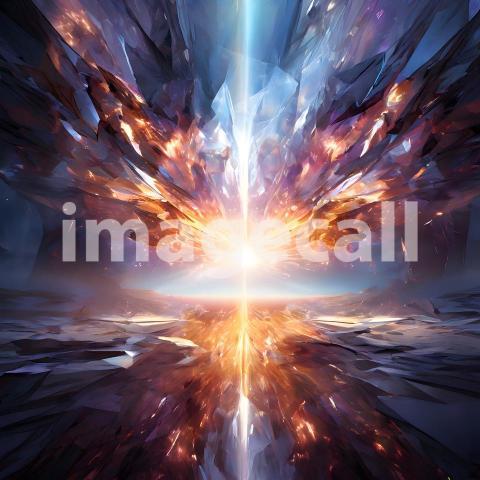 Abstract and surreal colorful and vivid (2130)