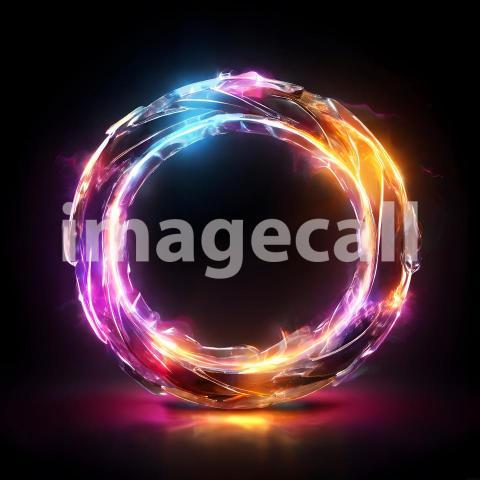 Abstract and surreal colorful and vivid (2109)