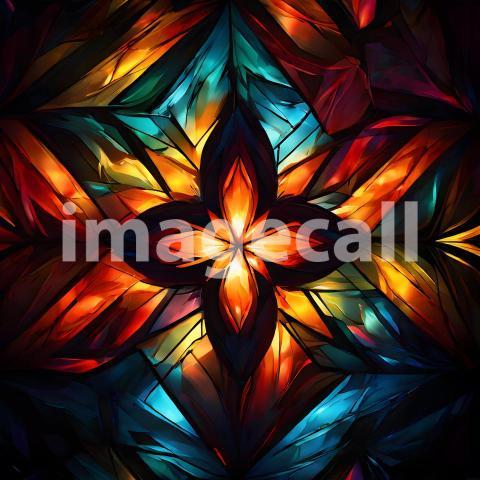 Abstract and surreal colorful and vivid (2114)