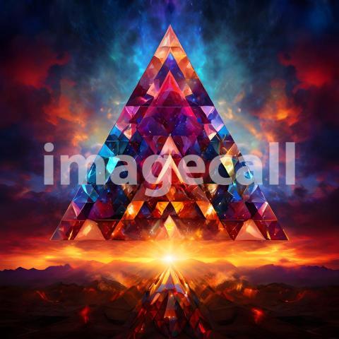 Abstract and surreal colorful and vivid (2402)