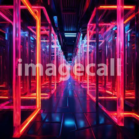 Abstract and surreal colorful and vivid (2413)