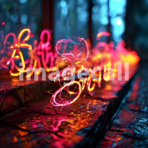 Abstract and surreal colorful and vivid (2416)