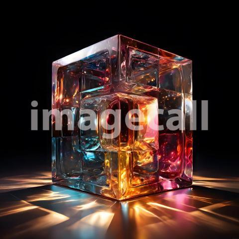 Abstract and surreal colorful and vivid (2438)