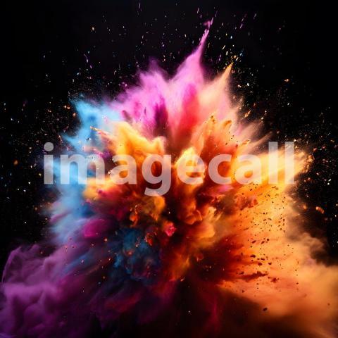 Abstract and surreal colorful and vivid (2431)