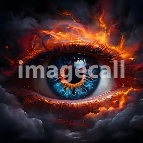 Abstract and surreal colorful and vivid (2137)