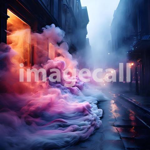 Abstract and surreal colorful and vivid (2139)