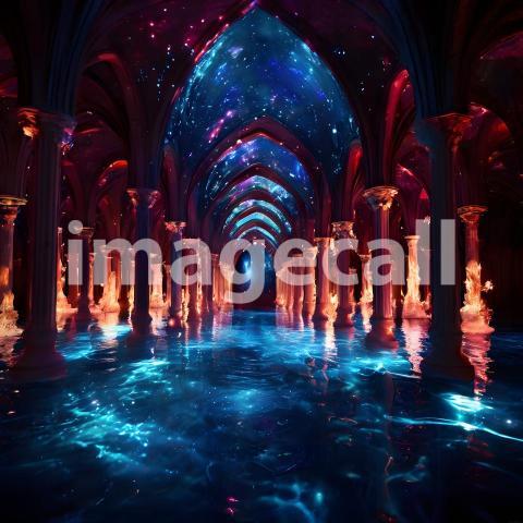 Abstract and surreal colorful and vivid (2116)