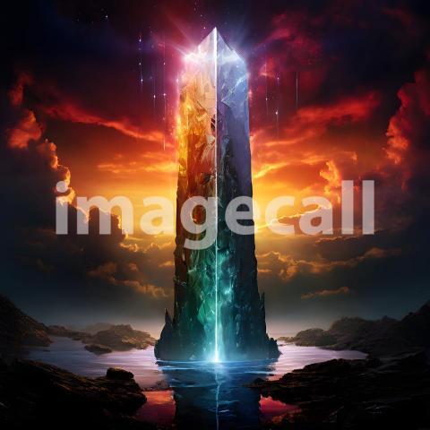 Abstract and surreal colorful and vivid (2453)