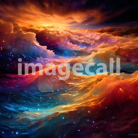 Abstract and surreal colorful and vivid (2452)