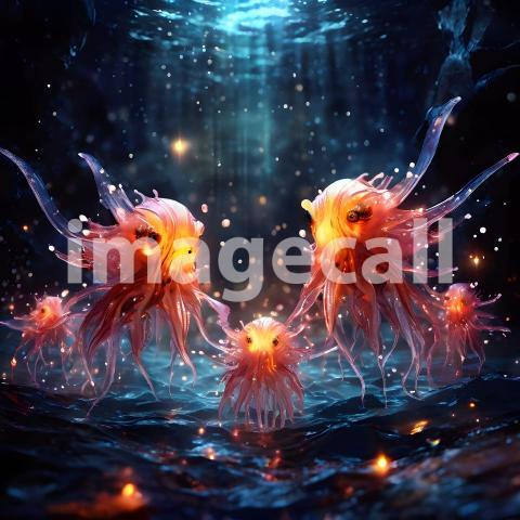 Abstract and surreal colorful and vivid (2151)