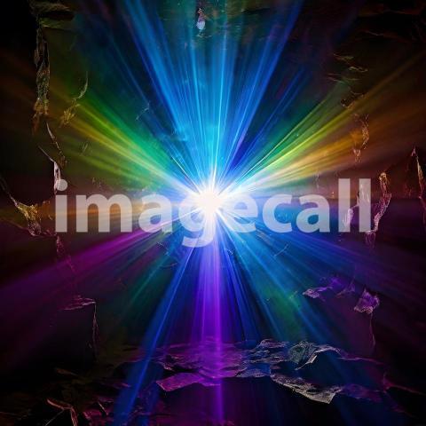 Abstract and surreal colorful and vivid (2148)