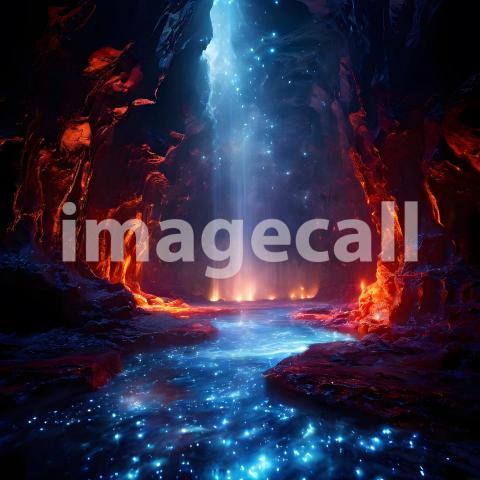 Abstract and surreal colorful and vivid (2154)