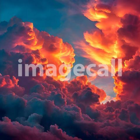 Abstract and surreal colorful and vivid (2159)