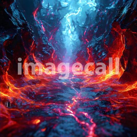 Abstract and surreal colorful and vivid (2454)