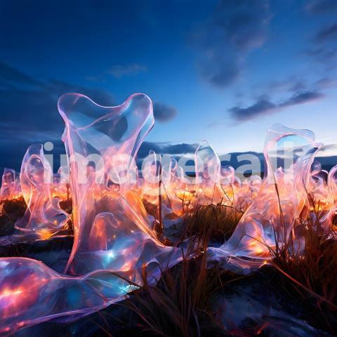 Abstract and surreal colorful and vivid (2156)