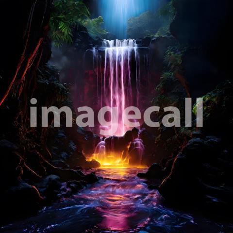 Abstract and surreal colorful and vivid (2450)