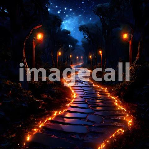 Abstract and surreal colorful and vivid (2166)