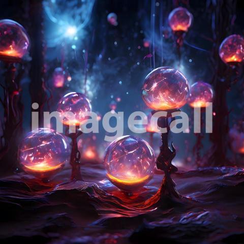 Abstract and surreal colorful and vivid (2165)