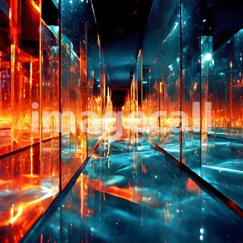 Abstract and surreal colorful and vivid (2169)