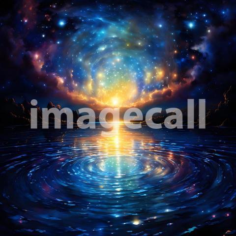 Abstract and surreal colorful and vivid (2171)